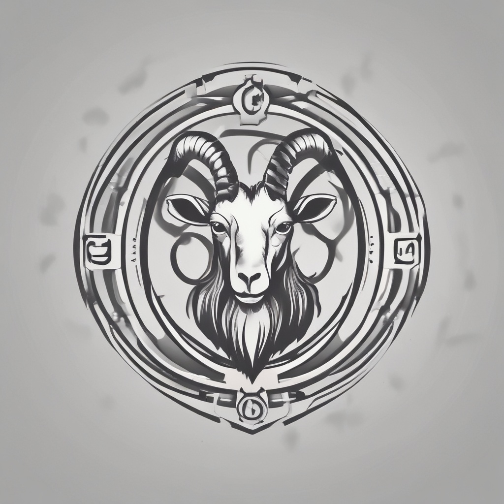 GOAT DESIGN logo in the center